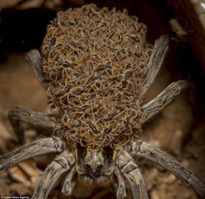  Ischiopeltis! Uma Aranha Que Faz Malabares Com Seus Filhotes